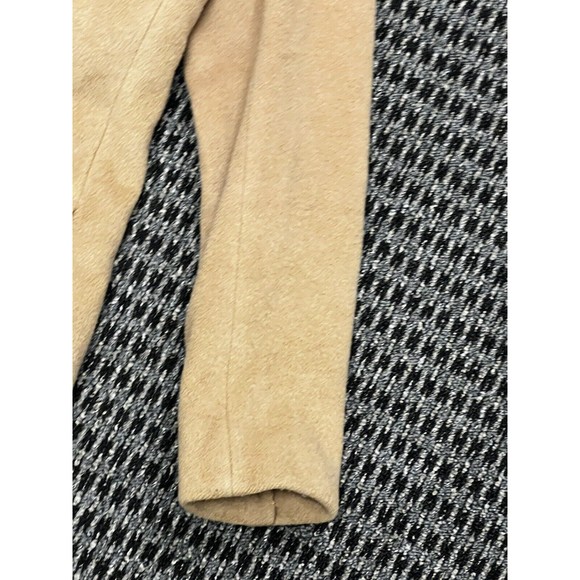 Saks Fifth Avenue Regency Camel Hair Double Breasted Tan Coat Vintage Sz Small - Picture 4 of 11